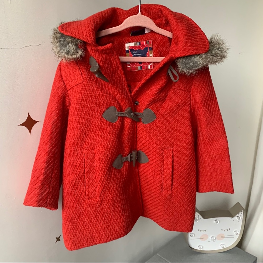 Sergent Major coat with hood - size 3